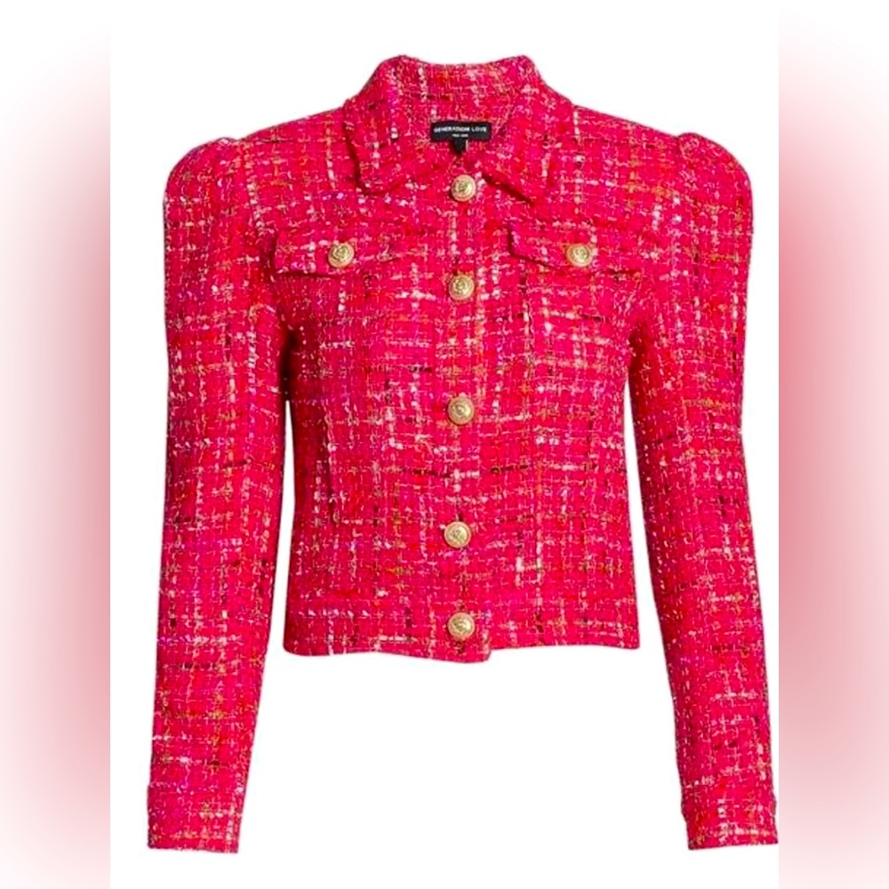 Generation Love Pink Tweed Jacket and Shorts , sizes XS/S , Brand New with tags